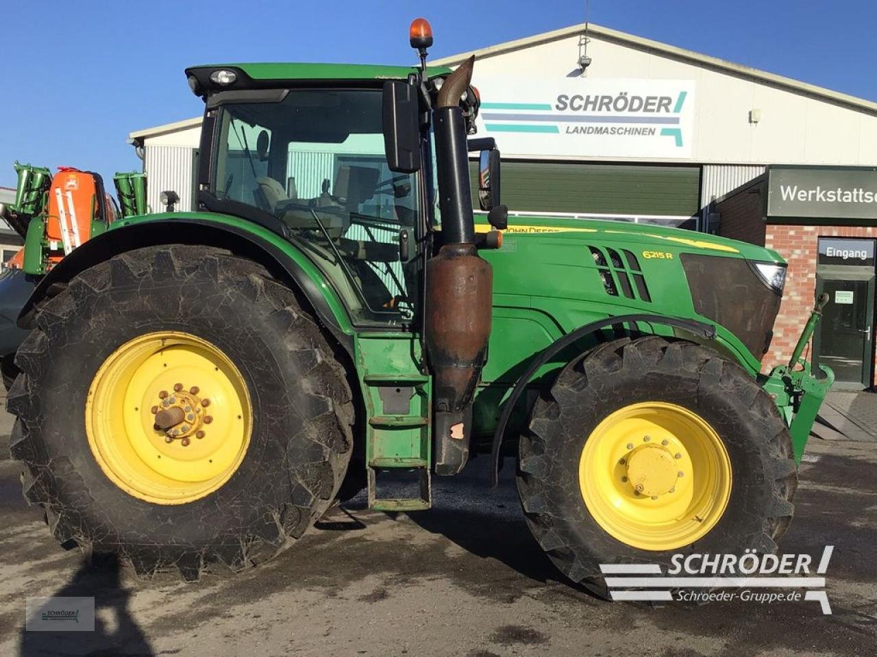 Traktor typu John Deere 6215 R | AUTOPOWER | STARFIRE 3000, Gebrauchtmaschine w Penzlin (Zdjęcie 12)